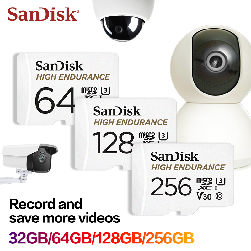 Dash Cam Sd Card 256Gb High Endurance - SanDisk High Endurance Video MicroSD-Karte C10