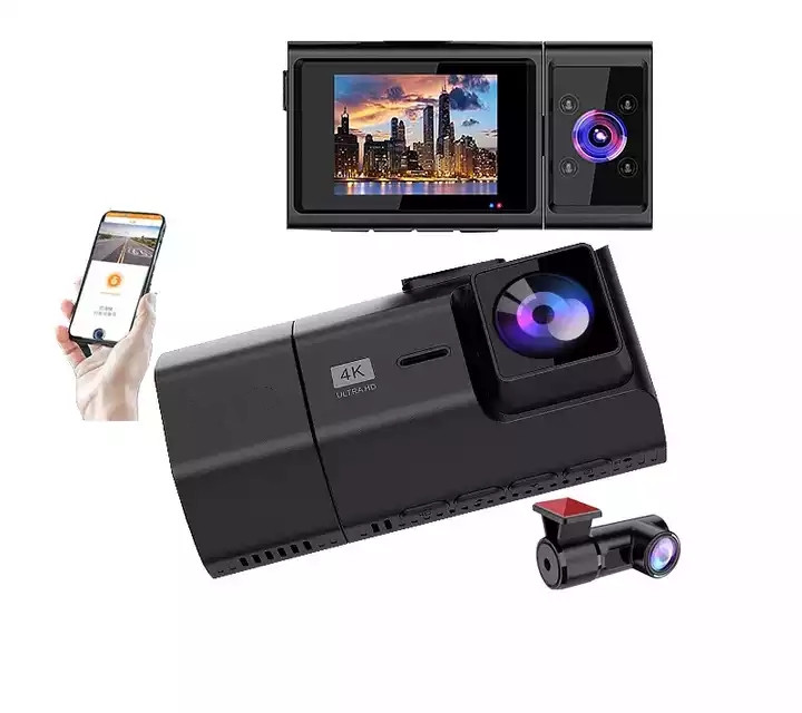 Dash Cam 2K Dual Lens - GPS WLAN 4K 2K 1080p Novatek