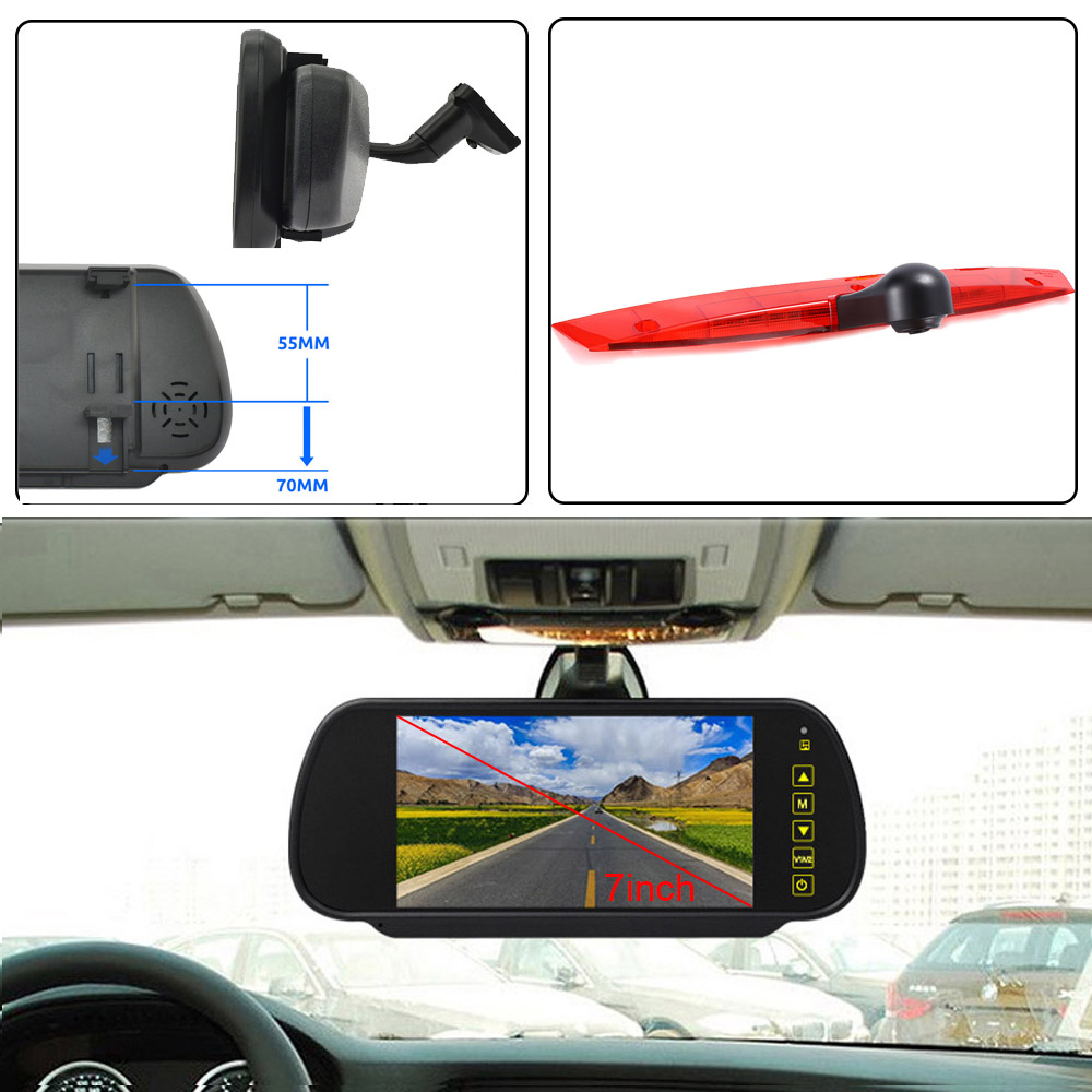 Dash Cam Mirror Backup Camera - Für Mercedes Benz Vito Mixto W639