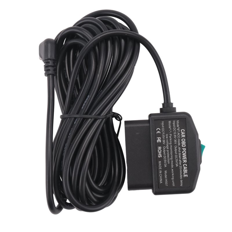Dash Cam Hardwire Kit - Dashcam OBD Hardwire-Kit, Dashcam USB Typ-C