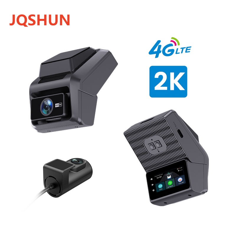Dash Cam 2K Dual Lens - 2K 4G 3 Zoll Dashcam mit
