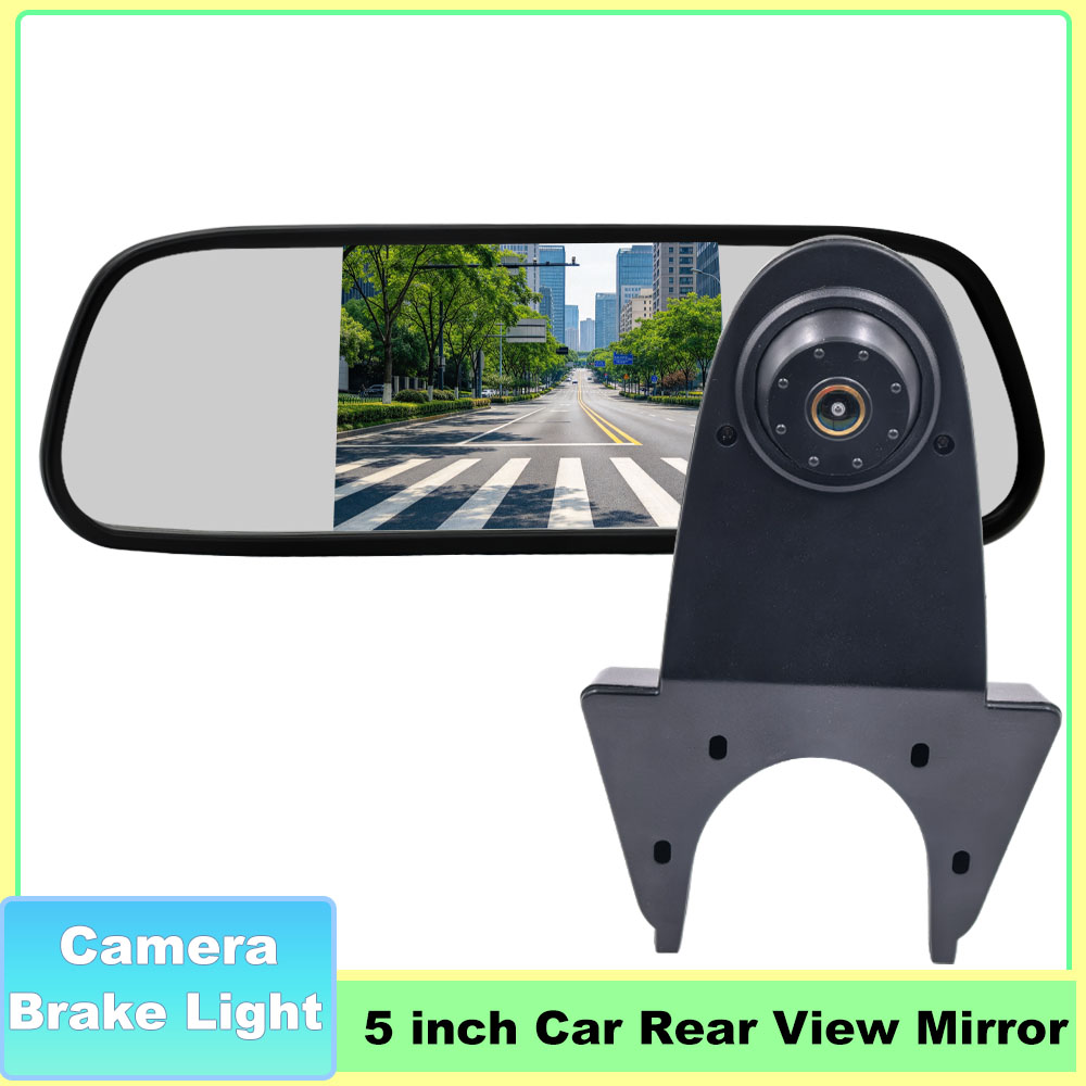Dash Cam Mirror Backup Camera - 5