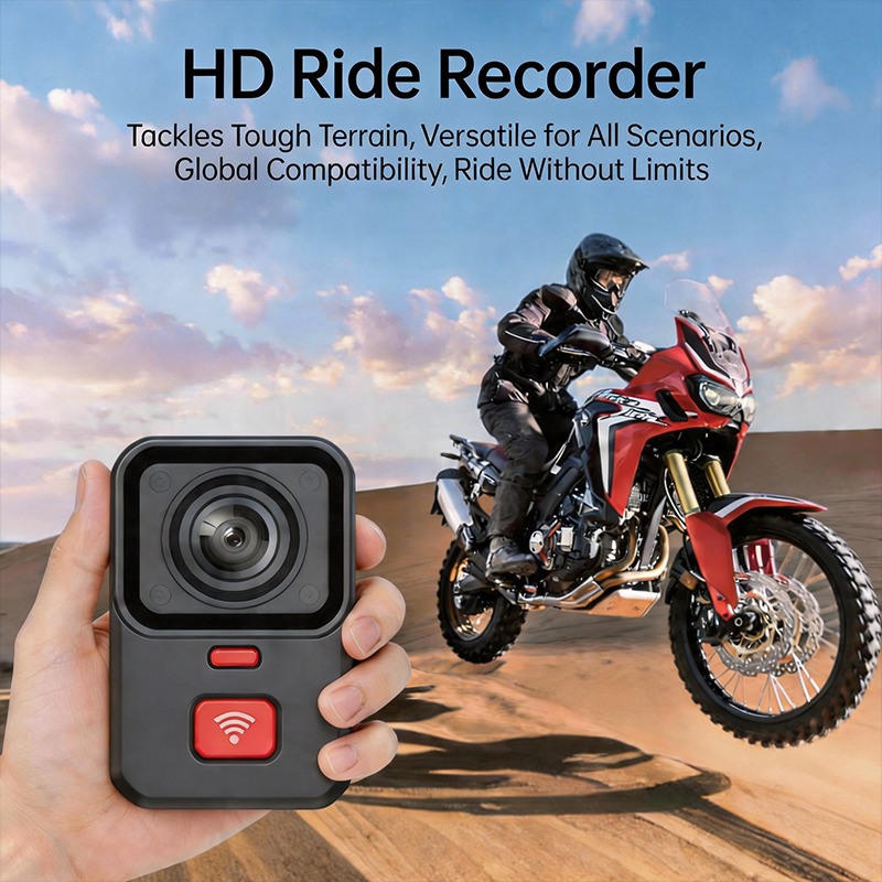 Dash Cam 2K Dual Lens - Dual-Lens Dashcam für Motorräder, E-Bikes und