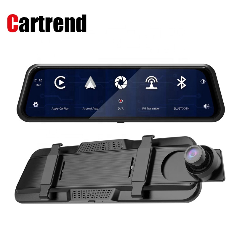Dual Dash Cam With Gps Wifi - 9,66 Zoll 2K Front- und Heckkamera
