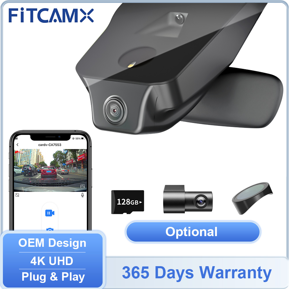 Dash Cam Front And Rear 4K - 4K Front Auto DVR 1080P Hinten
