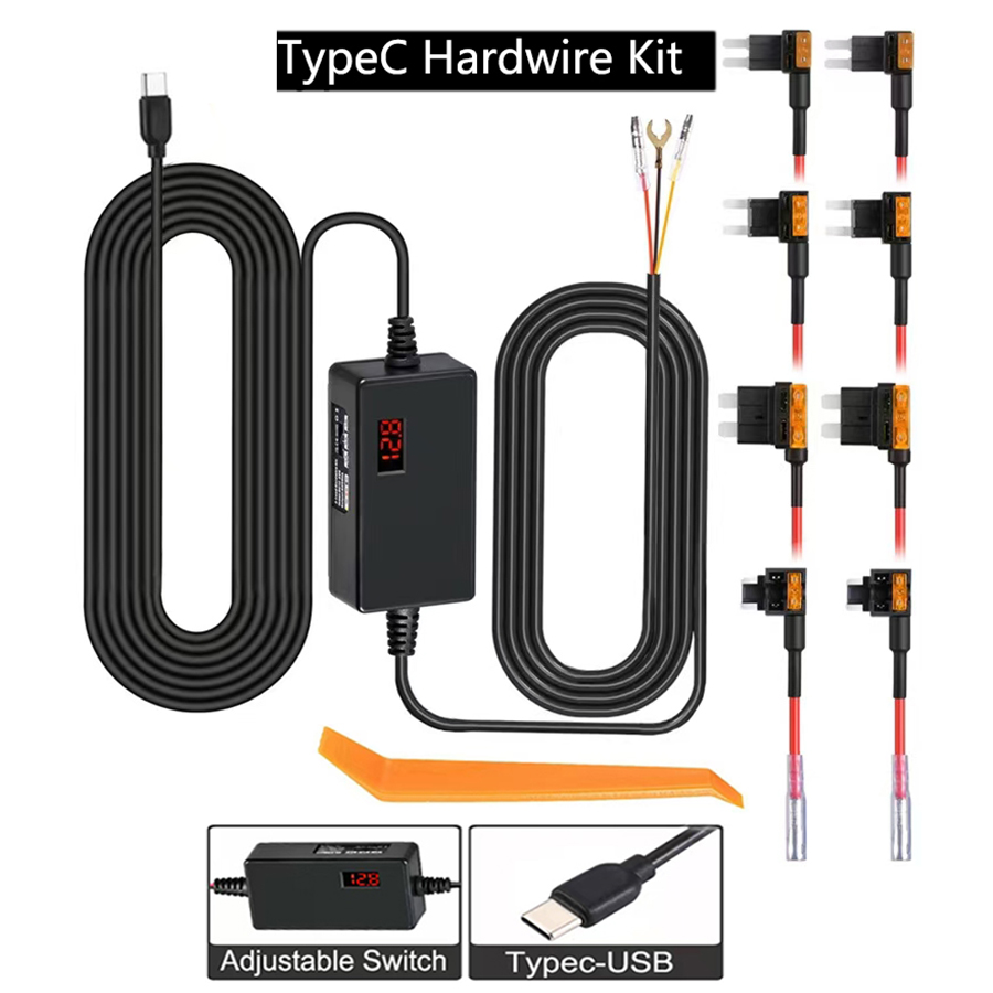 Dash Cam Hardwire Kit - Für VIOFO Typ C USB 12V