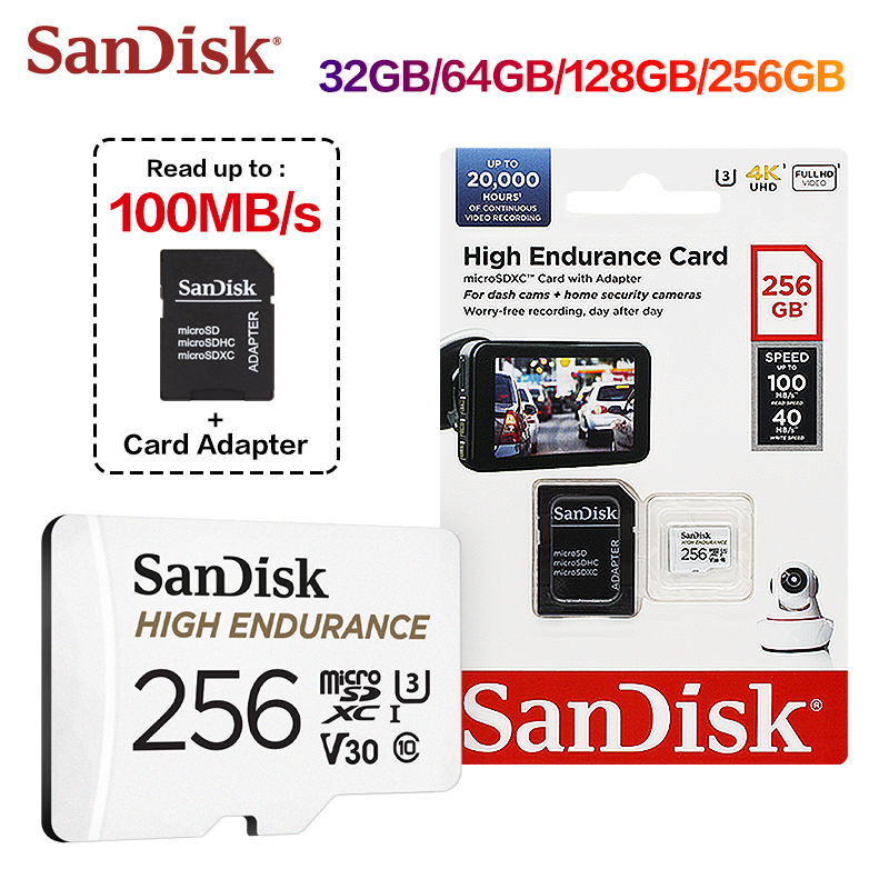 SanDisk High Endurance microSD – Dash Cam Sd Card 256Gb High Endurance Bewertung und Preis