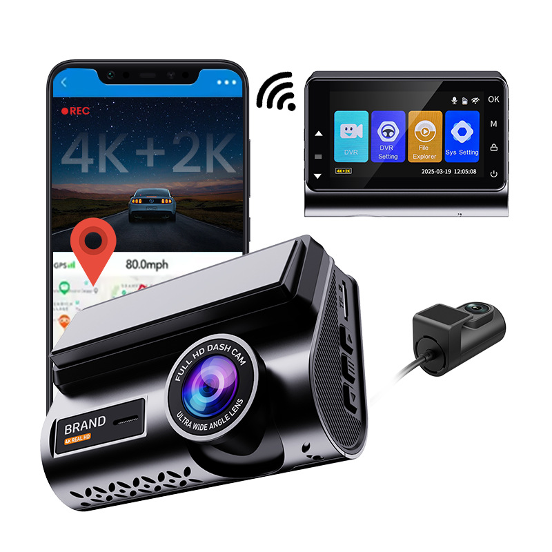 4K Dvr WiFi Dash Cam Vorne Und – Dash Cam 2K Dual Lens Bewertung und Preis