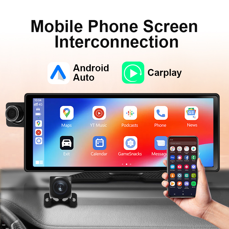 10,25 Zoll WIFI Android Carpla – Dual Dash Cam With Gps Wifi Bewertung und Preis