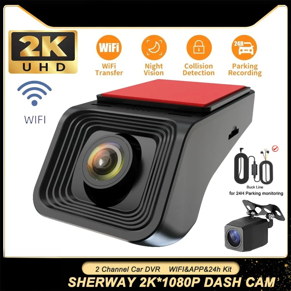 2K Dual Lens Dash Kamera WiFi  – Dash Cam 2K Dual Lens Bewertung und Preis