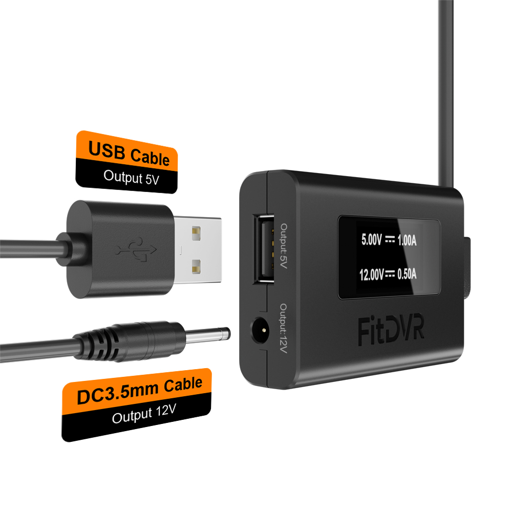 FitDVR Dashcam-Netzteil (5-Pin – Dash Cam Hardwire Kit Bewertung und Preis