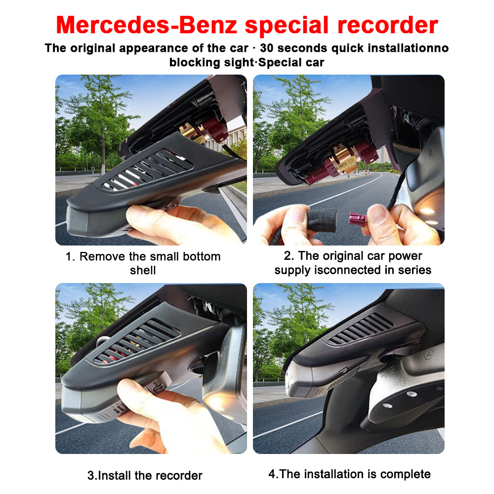 Kunden spezifische 4k hd 2160p – Dash Cam Front And Rear 4K Bewertung und Preis