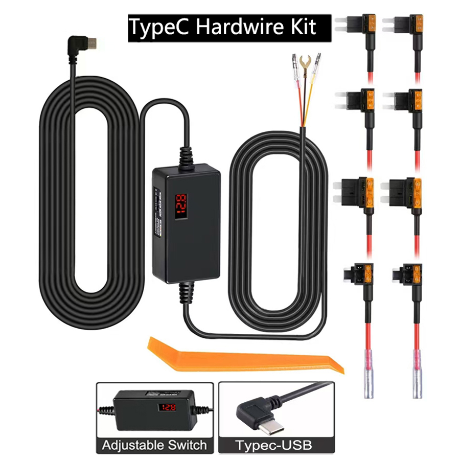 Dashcam-Hardwire-Kit USB-Typ-C – Dash Cam Hardwire Kit Bewertung und Preis