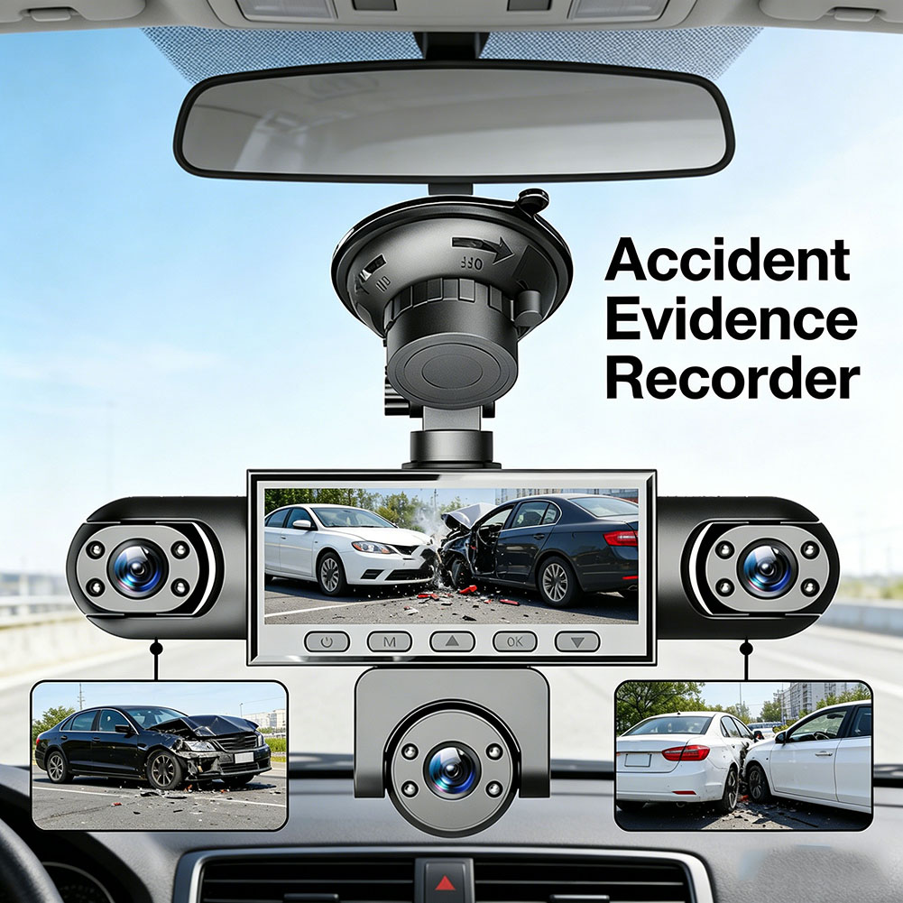 5-Kanal 360-Grad Auto-DVR 1080 – Dash Cam 360 Degree Panoramic Bewertung und Preis