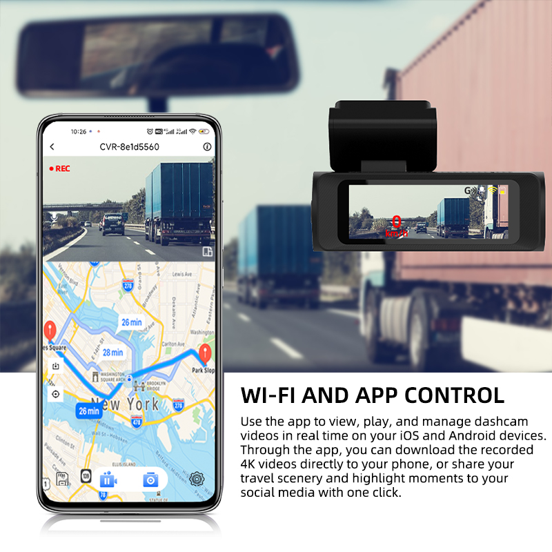 Yangood 4K Dashcam mit integri – Dash Cam 4K Sony Starvis Bewertung und Preis