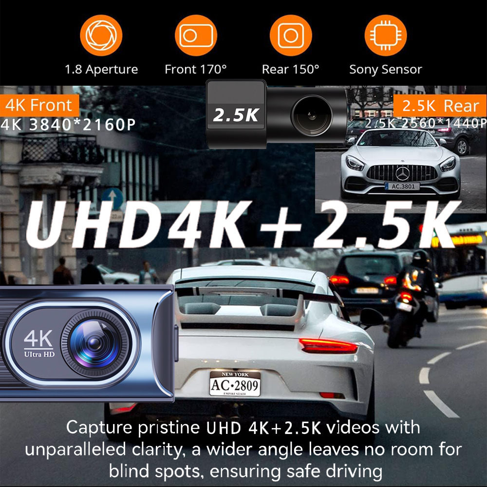 Ultra HD 4K 3840*2160P Dash Ca – Dash Cam 4K Sony Starvis Bewertung und Preis