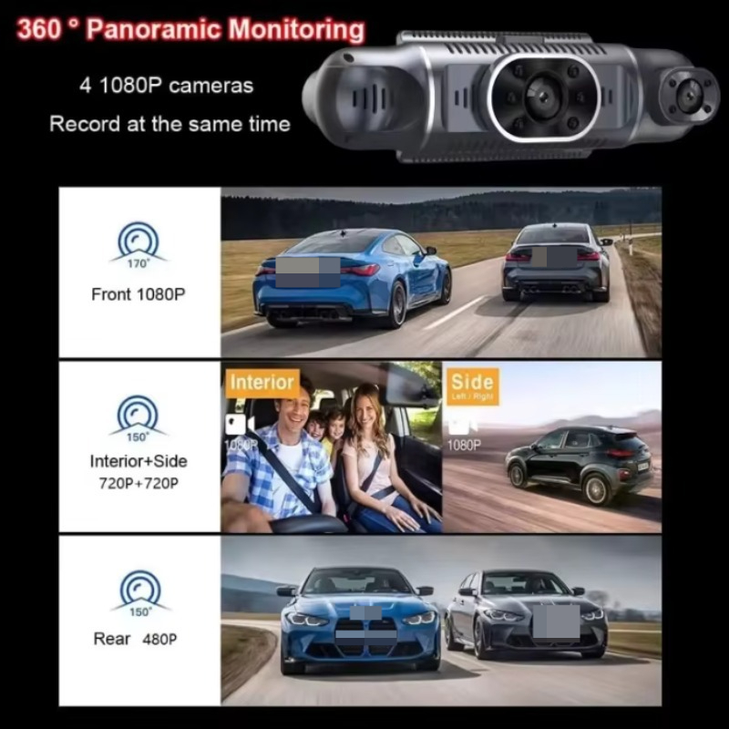 360-Grad-Panorama-Autokamera m – Dash Cam 360 Degree Panoramic Bewertung und Preis