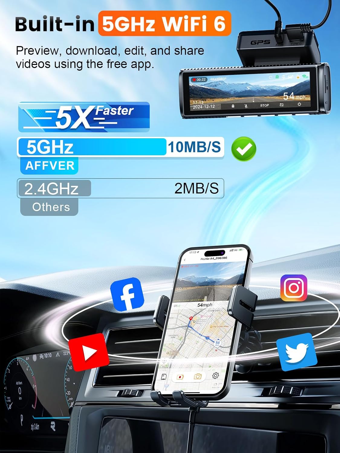 Front- und Rück-Dashcam 4K 25K – Dash Cam Front And Rear 4K Bewertung und Preis