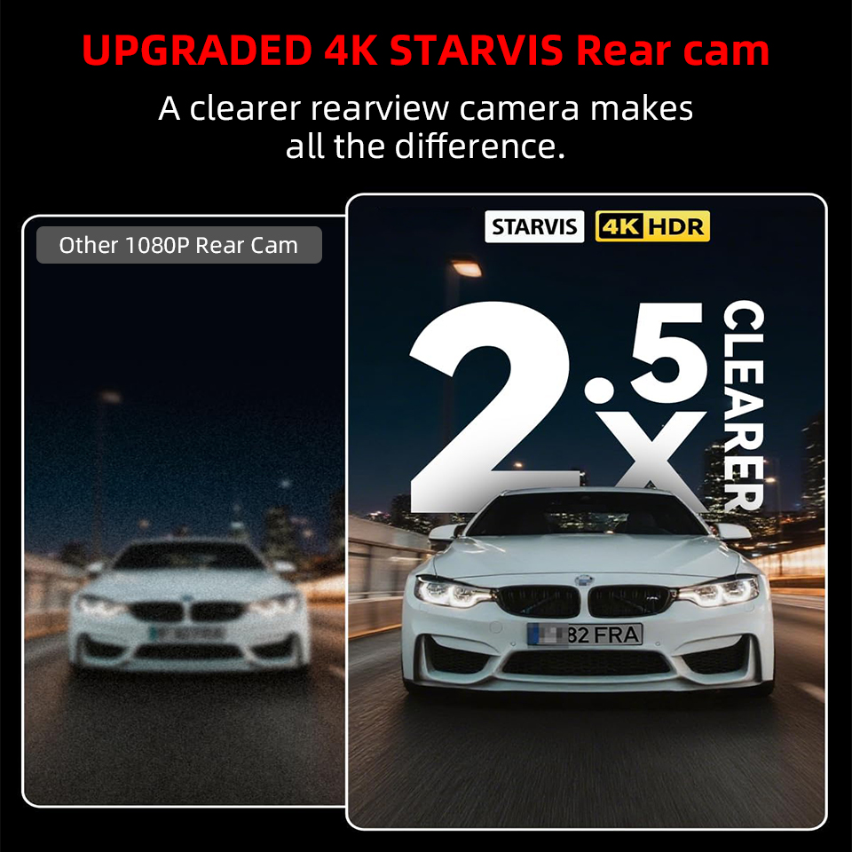 E-ACE 4K Dashcam Auto Dvr Dual – Dash Cam 4K Sony Starvis Bewertung und Preis