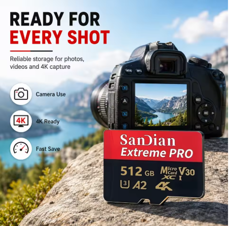 Hochleistungs-SD-Karten 512GB  – Dash Cam Sd Card 256Gb High Endurance Bewertung und Preis