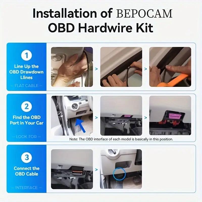 OBD-Hardwire-Stromversorgungss – Dash Cam Hardwire Kit Bewertung und Preis