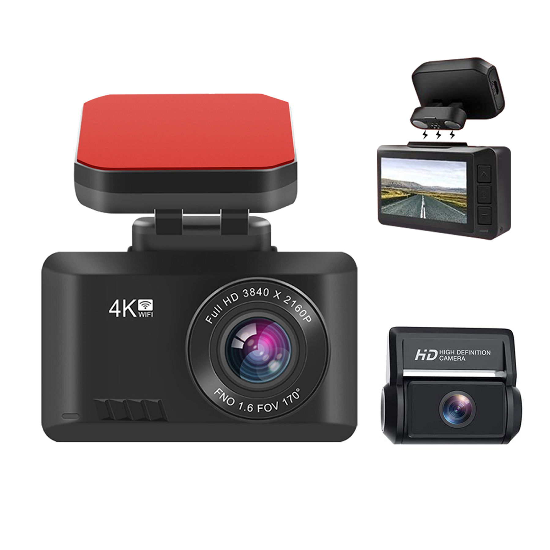 Echte 4K Dual-Lens 2,4-Zoll 17 – Dash Cam 2K Dual Lens Bewertung und Preis