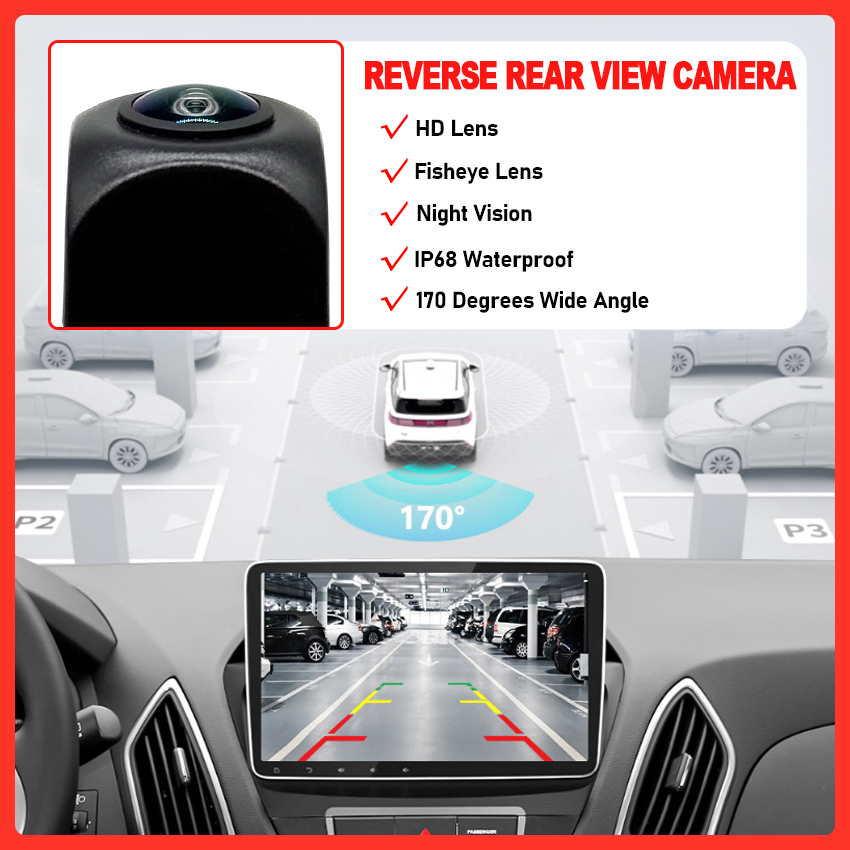 Neu! 170 °   HD 1080P Rückansi – Dash Cam With Parking Monitor Bewertung und Preis