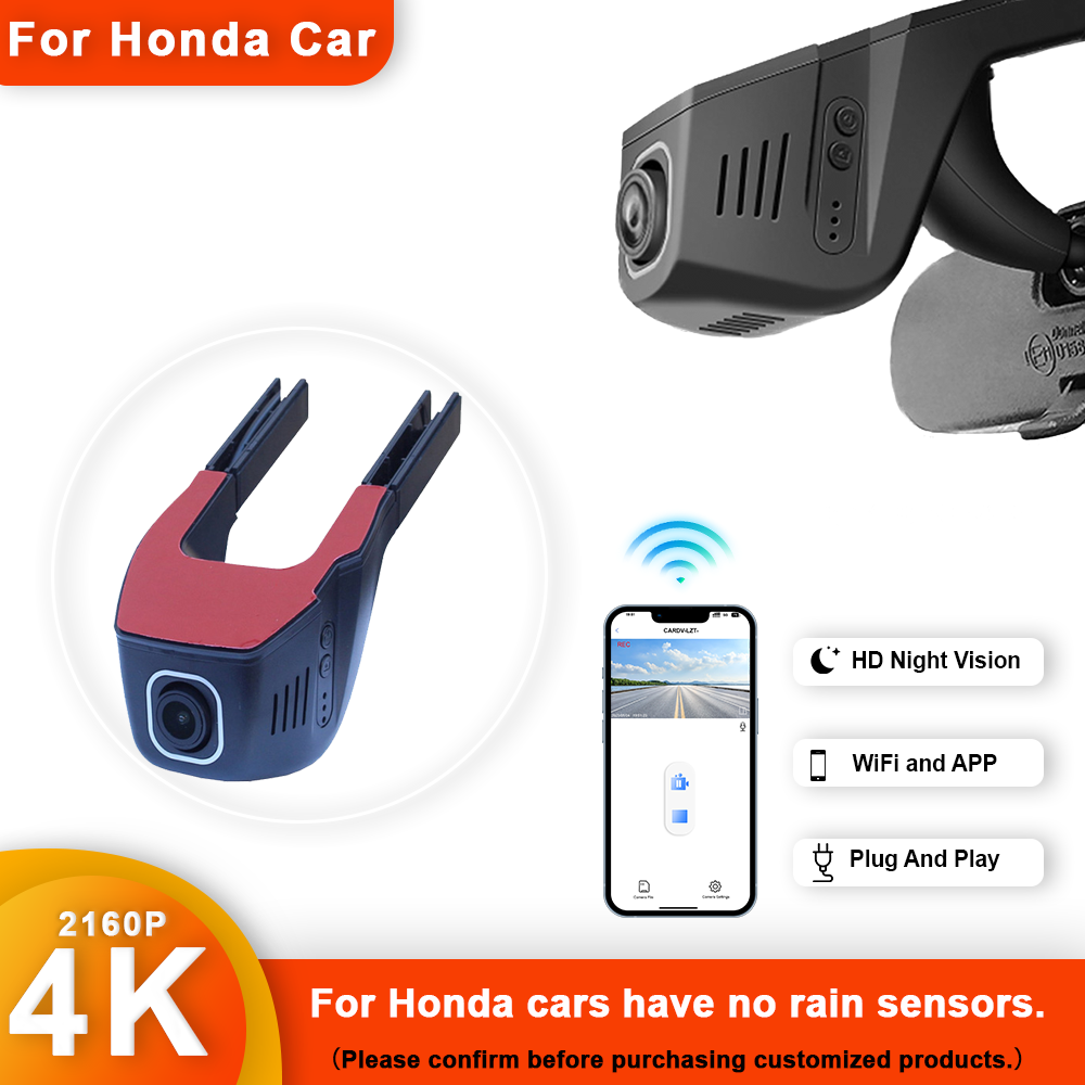 Maßge schneiderte 4k hd 2160p  – Dash Cam Front And Rear 4K Bewertung und Preis