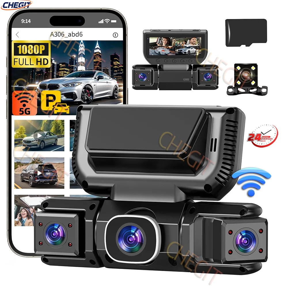 360-Grad-4-Kamera-System (vorn – Dash Cam 360 Degree Panoramic Bewertung und Preis