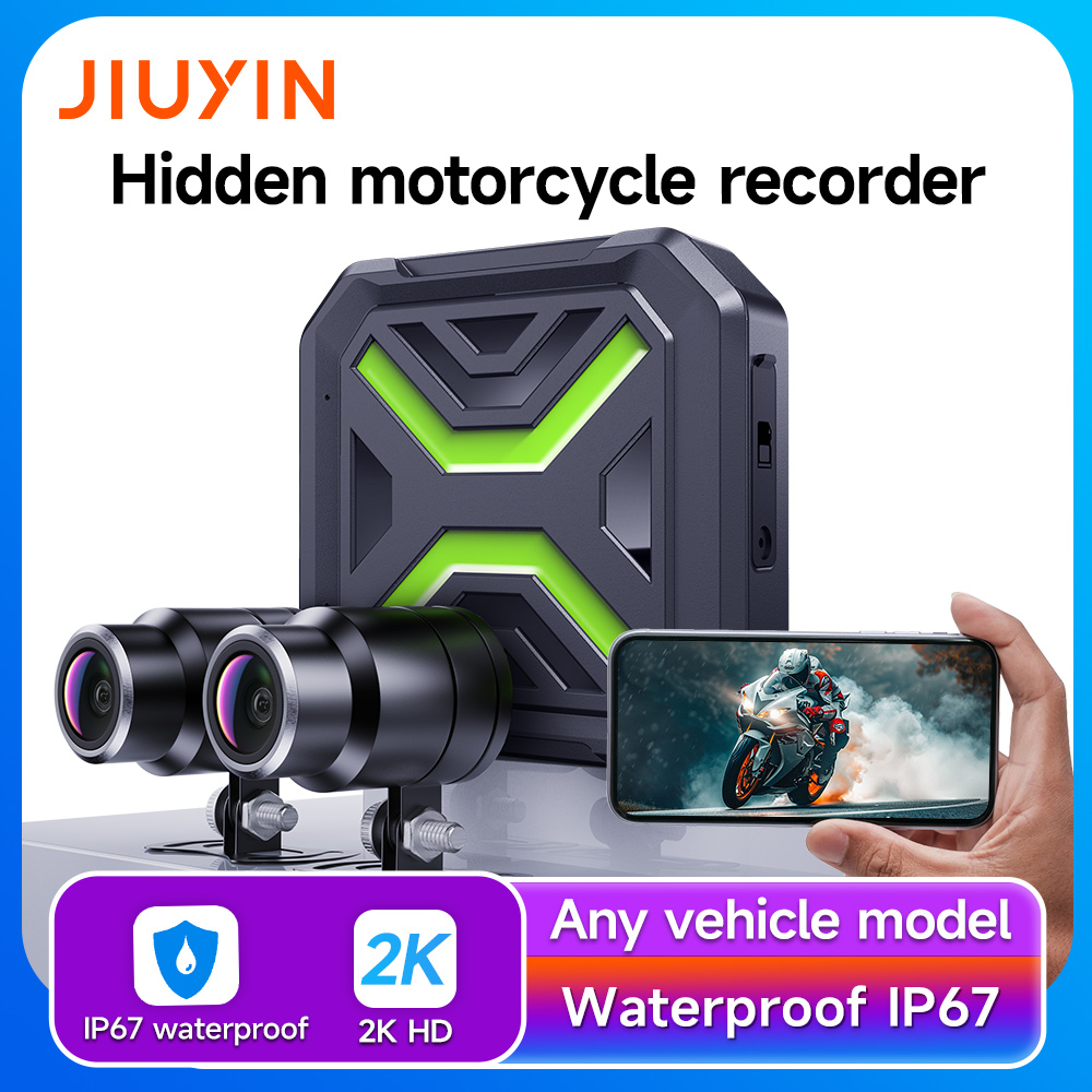 JIUYIN Dual Motorrad-DVR 2K Ac – Dash Cam 2K Dual Lens Bewertung und Preis