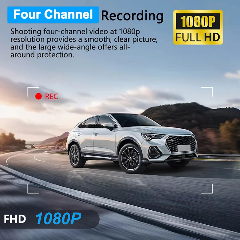 HD 1080P 3/4-Kanal Dashcam Aut – Dash Cam 3 Channel 1080P Bewertung und Preis