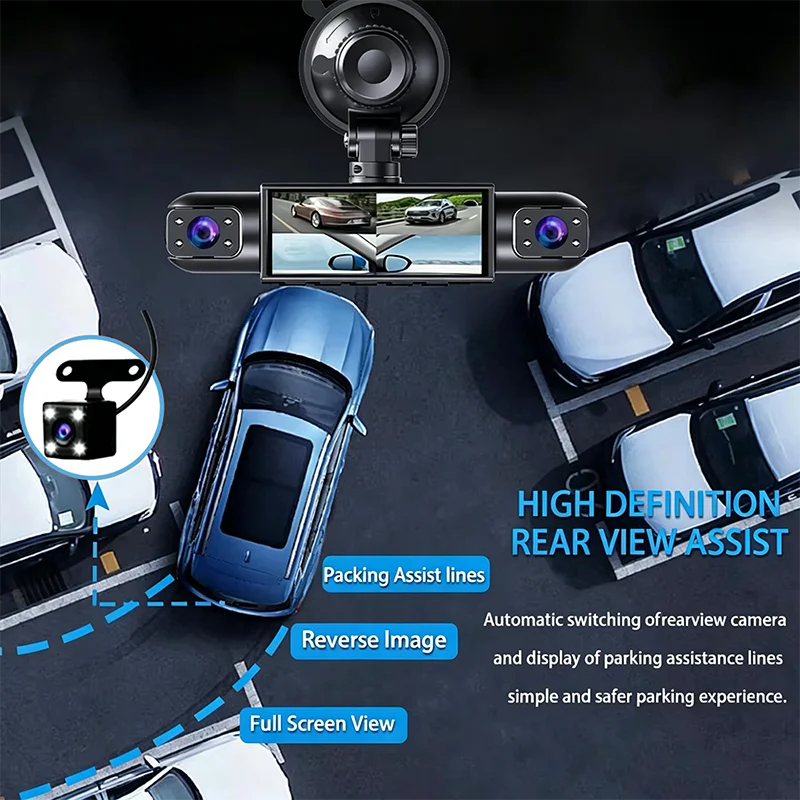 HD 1080P 3/4-Kanal Dashcam Aut – Dash Cam 3 Channel 1080P Bewertung und Preis