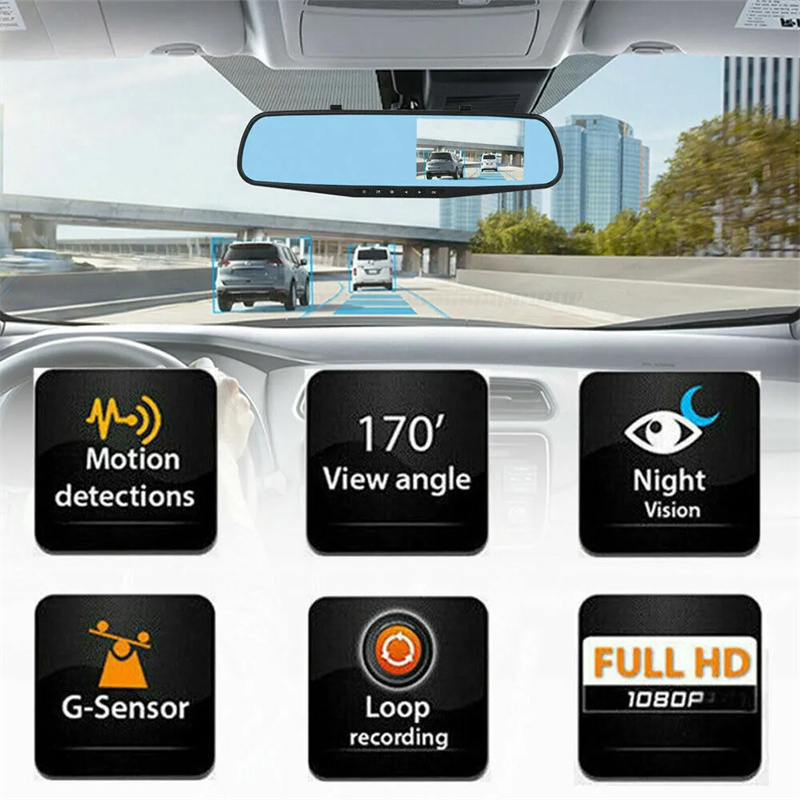 Spiegel Dash Cam FHD Dual Lens – Dash Cam With Parking Monitor Bewertung und Preis