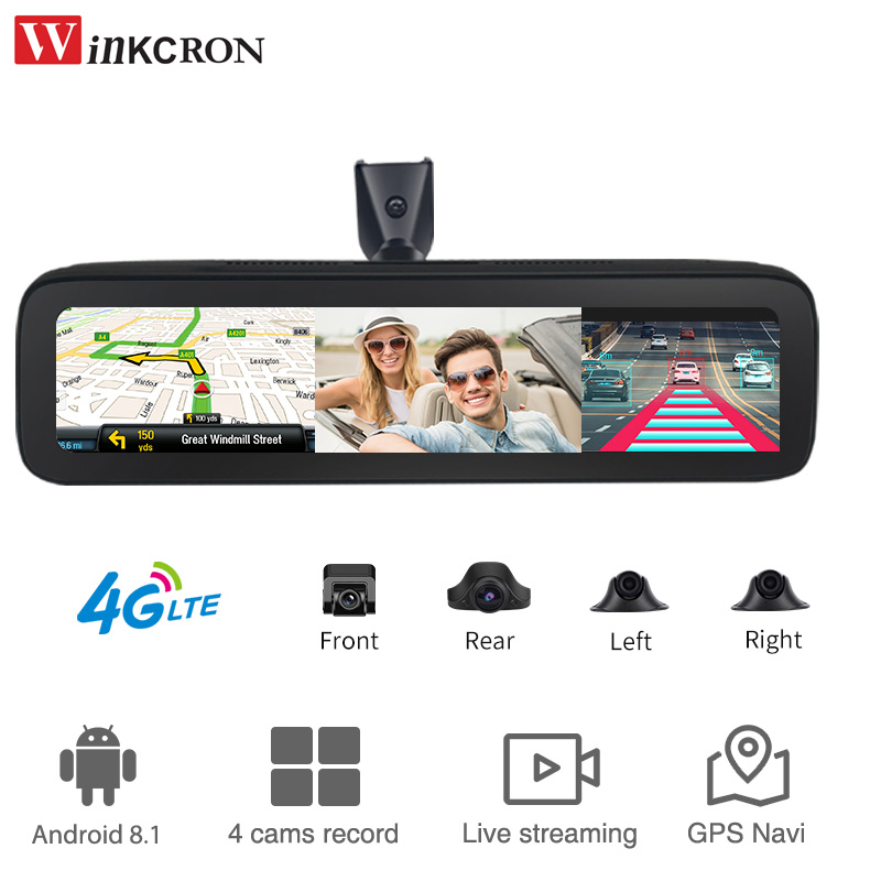 12 Zoll Touch-Auto-Rückspiegel – Dash Cam Rear View Mirror 12 Inch Bewertung und Preis