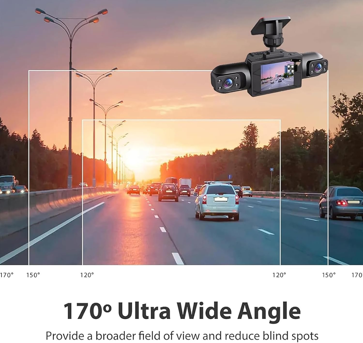 Rundum 360-Grad 1080P Panorama – Dash Cam 360 Degree Panoramic Bewertung und Preis