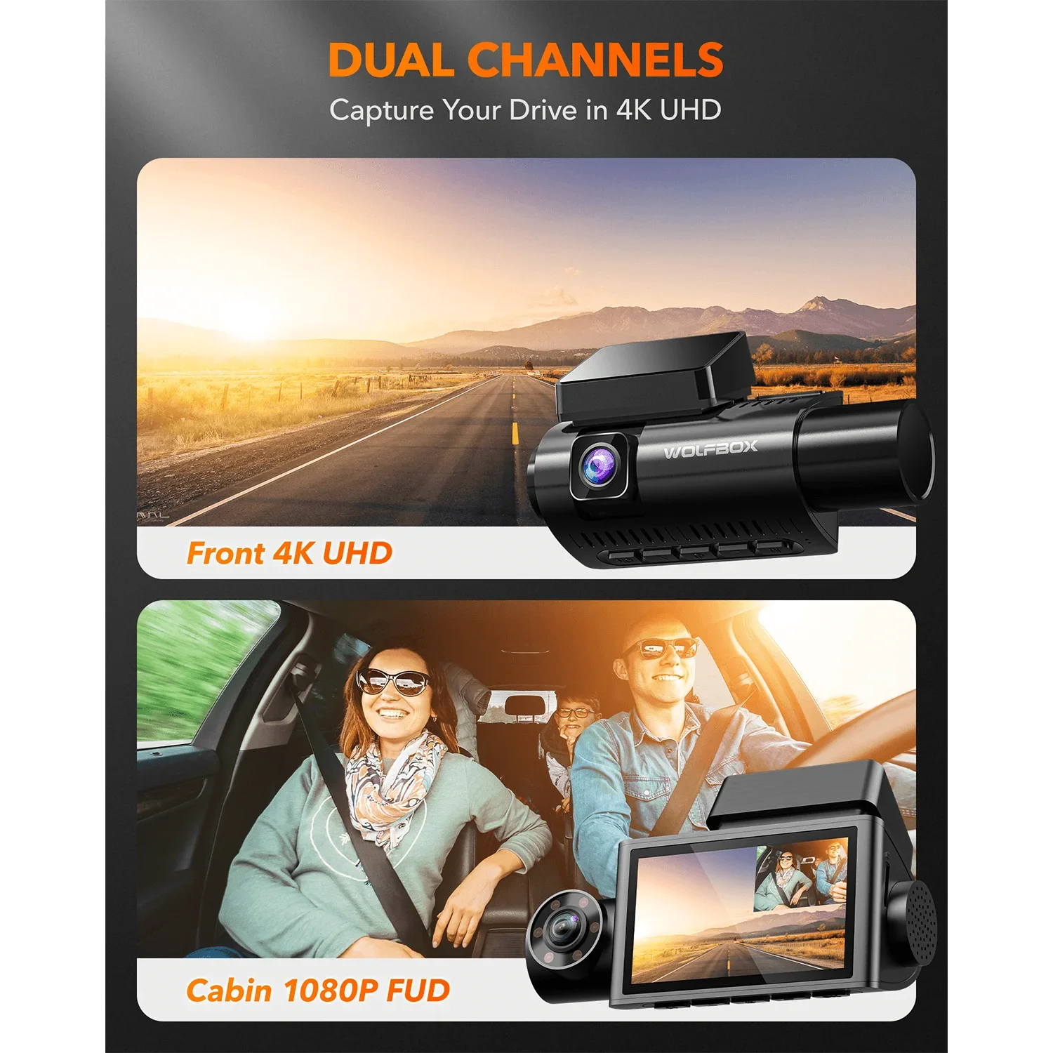 WOLFBOX I07 Dashcam 3-Kanal-Au – Dash Cam 3 Channel 1080P Bewertung und Preis