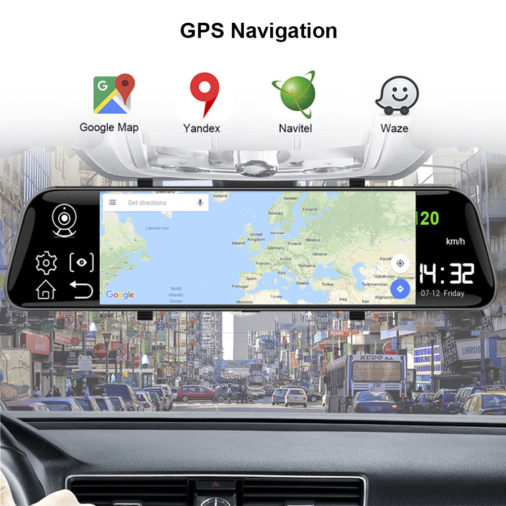 Hgdo 10 ''4g android dash cam  – Dual Dash Cam With Gps Wifi Bewertung und Preis
