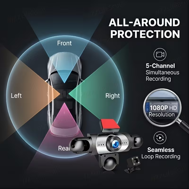 2026 Verbesserte neue 4/5-Kana – Dash Cam Night Vision Infrared Bewertung und Preis