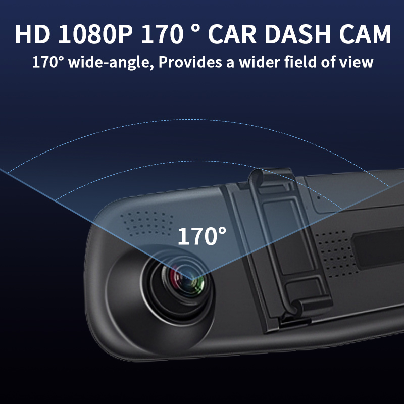 Auto-Dashcam mit 4,5-Zoll-Spie – Dash Cam 3 Channel 1080P Bewertung und Preis