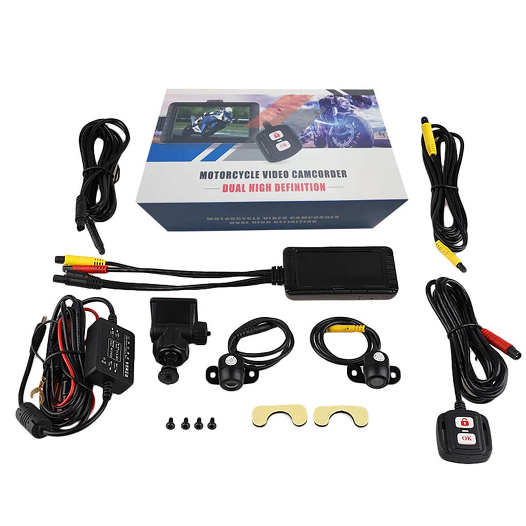 1080P Motorrad-Dashcam mit Dop – Dash Cam With Parking Monitor Bewertung und Preis