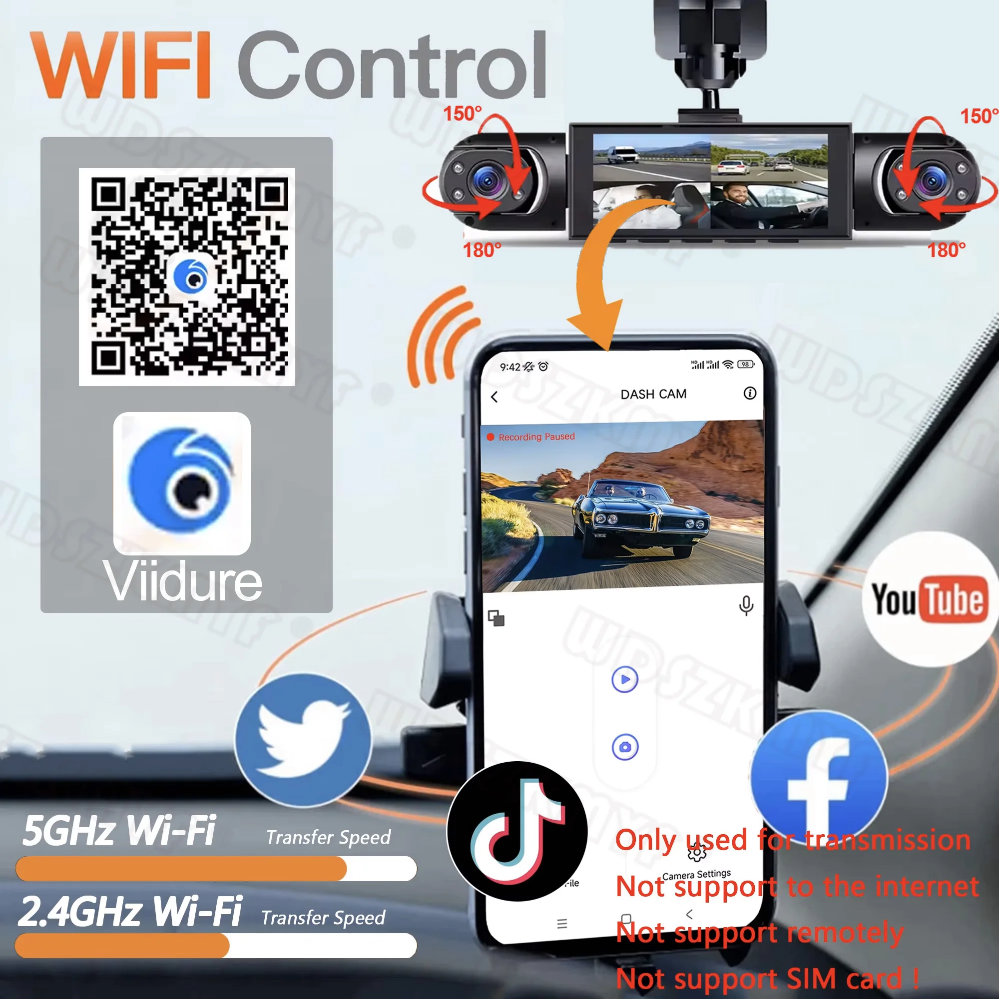 4-Linsen-Auto-DVR 360-Grad-Vid – Dash Cam 360 Degree Panoramic Bewertung und Preis