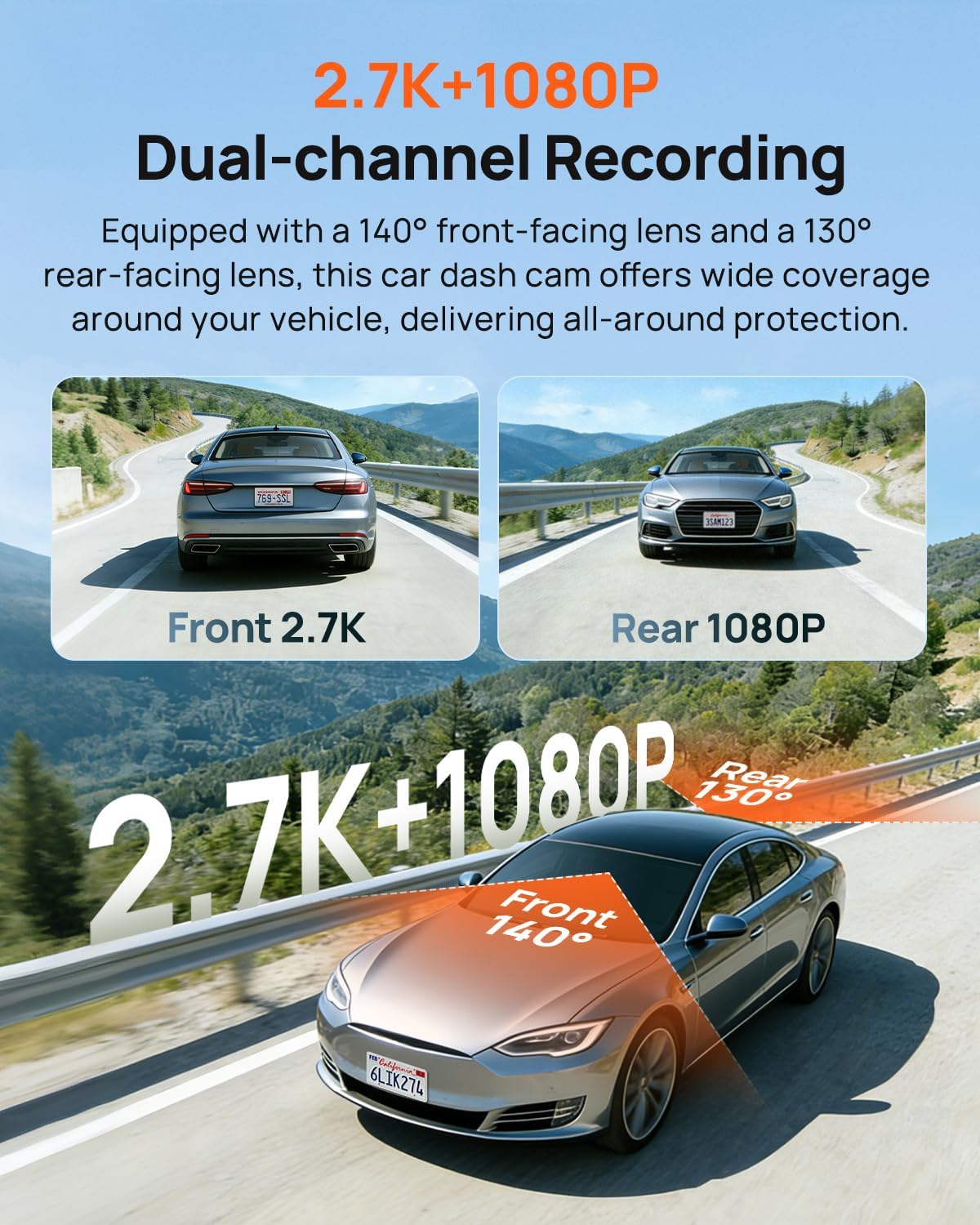 Duale Dashcam 1944P 1080P STAR – Dual Dash Cam With Gps Wifi Bewertung und Preis
