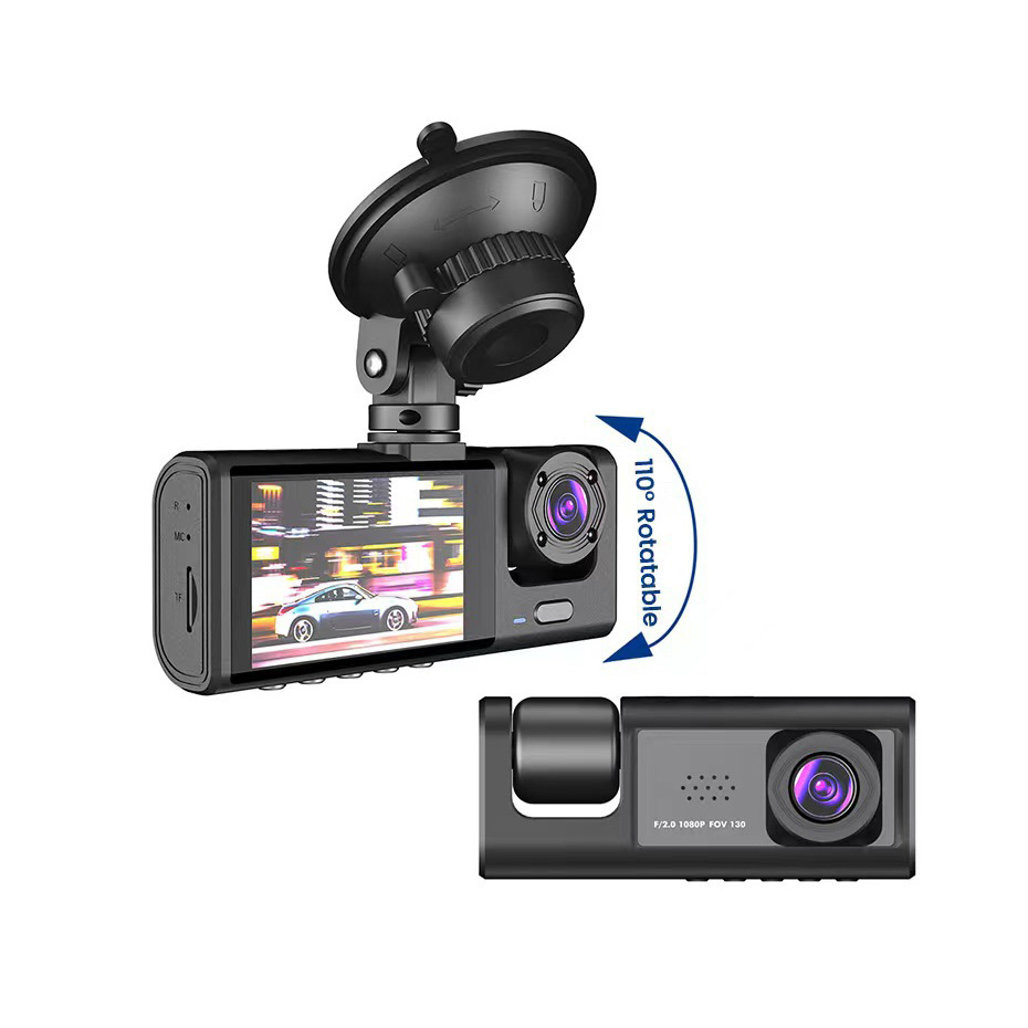 3-Kanal Auto-DVR HD 1080P 3-Li – Dash Cam With Parking Monitor Bewertung und Preis