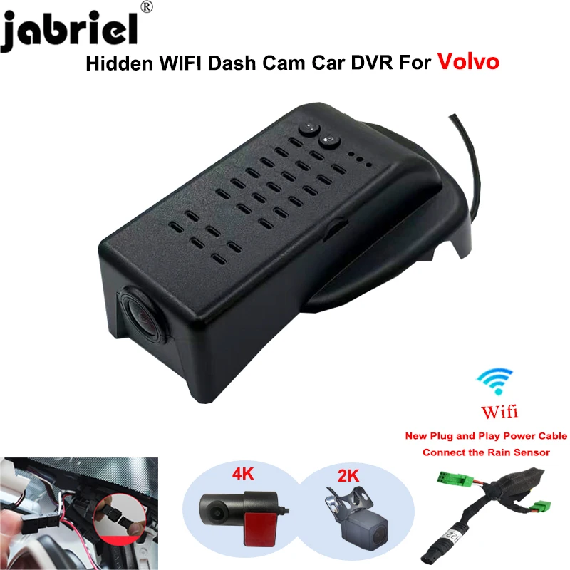 Jabriel für Volvo XC60 S90 V90 – Dash Cam Front And Rear 4K Bewertung und Preis