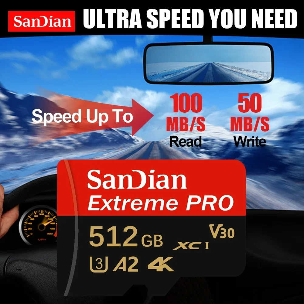 Hochleistungs-SD-Karten 512GB  – Dash Cam Sd Card 256Gb High Endurance Bewertung und Preis