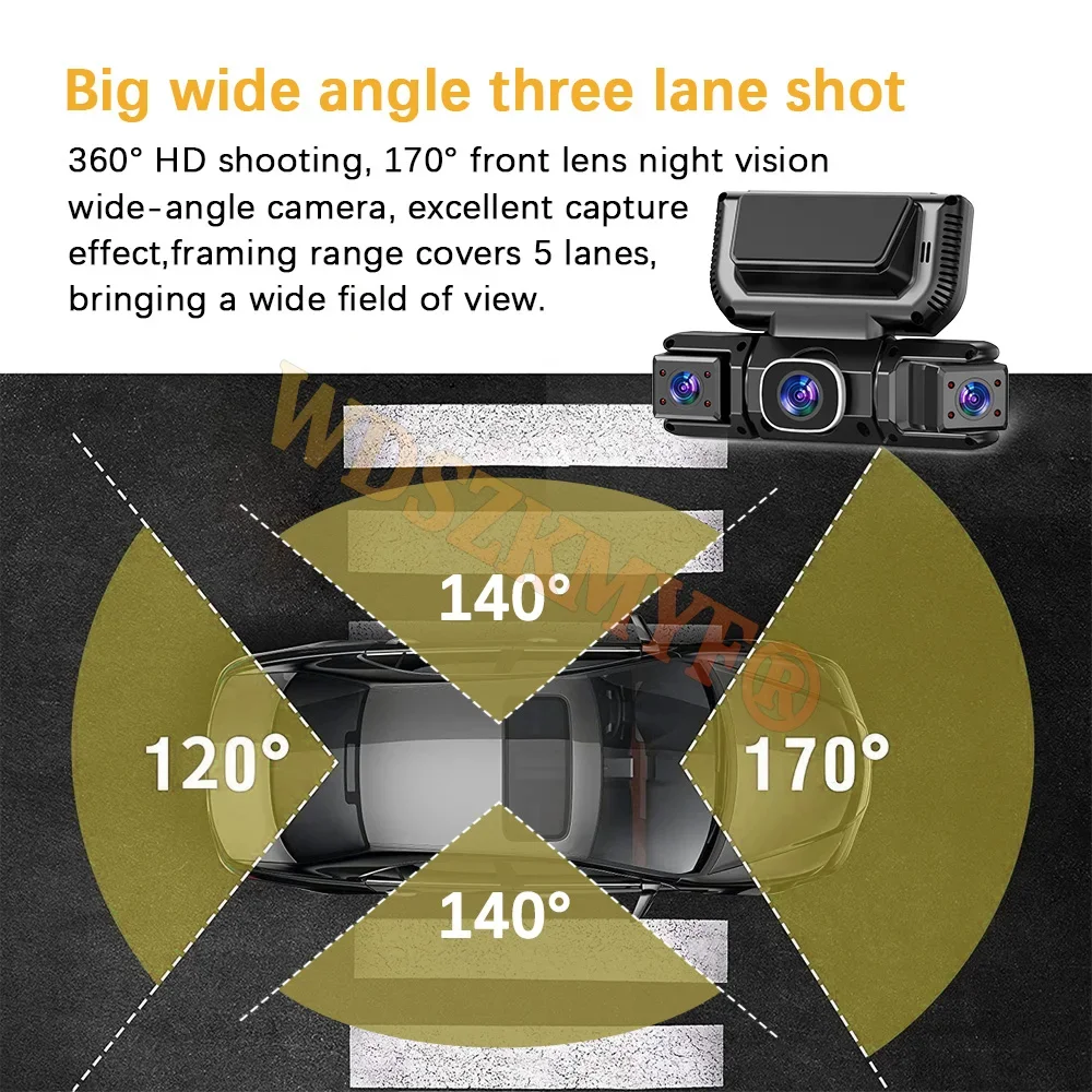 360-Grad-4-Kamera-System (vorn – Dash Cam 360 Degree Panoramic Bewertung und Preis