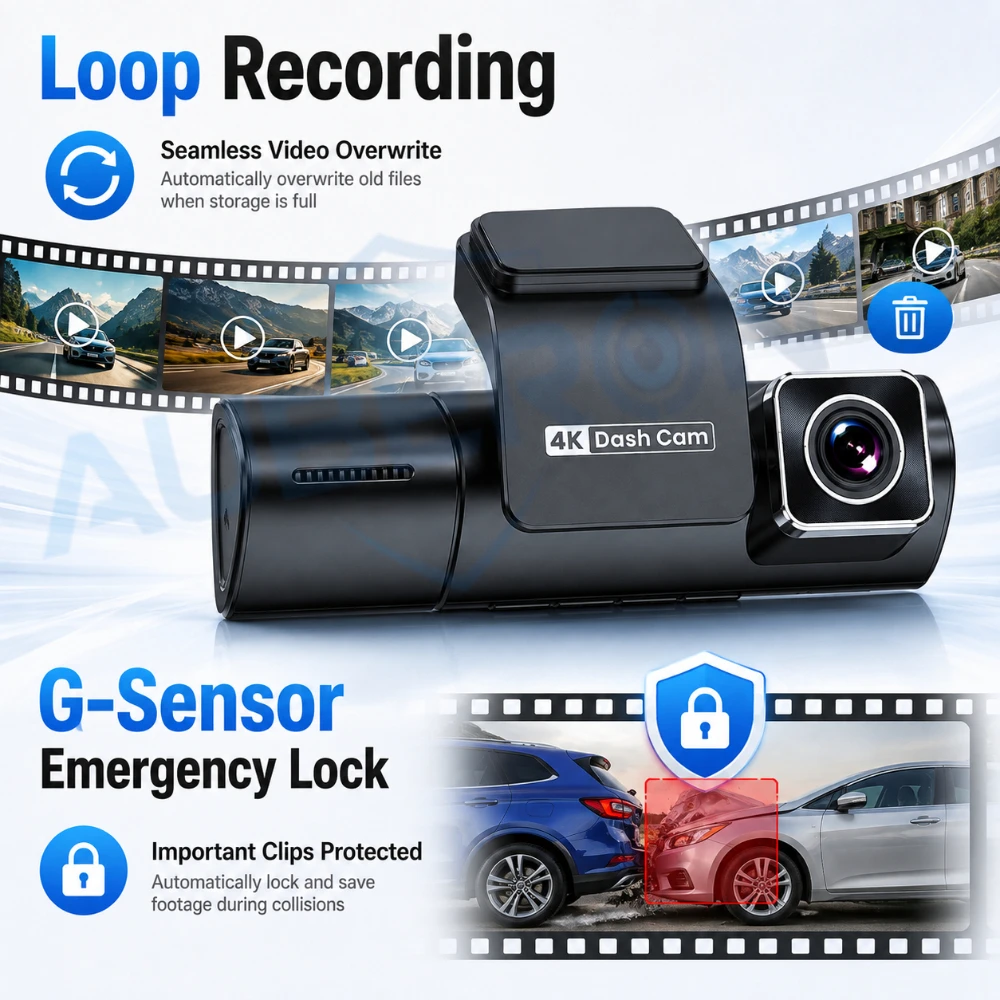 3-Kanal-Dashcam 4K Vorne Kabin – Dash Cam 3 Channel 1080P Bewertung und Preis