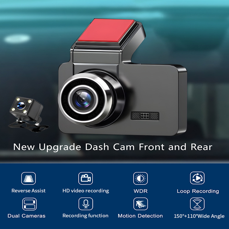 Doppelkamera-Dashcam, Front-/R – Dash Cam Night Vision Infrared Bewertung und Preis