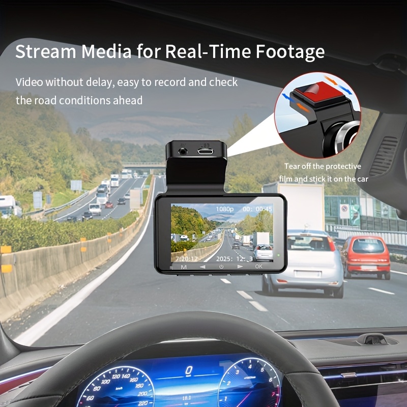 Doppelkamera-Dashcam, Front-/R – Dash Cam Night Vision Infrared Bewertung und Preis